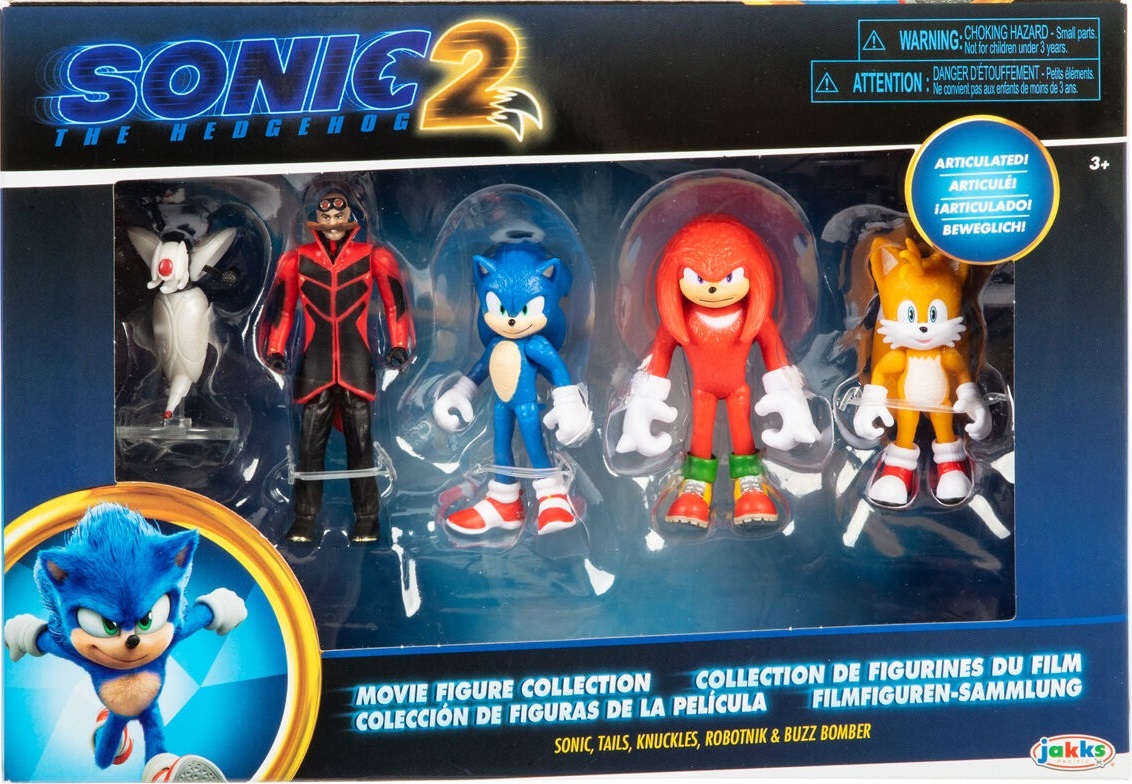 

Sonic The Hedgehog 5-PAK Zestaw Figurek 7cm Jakks