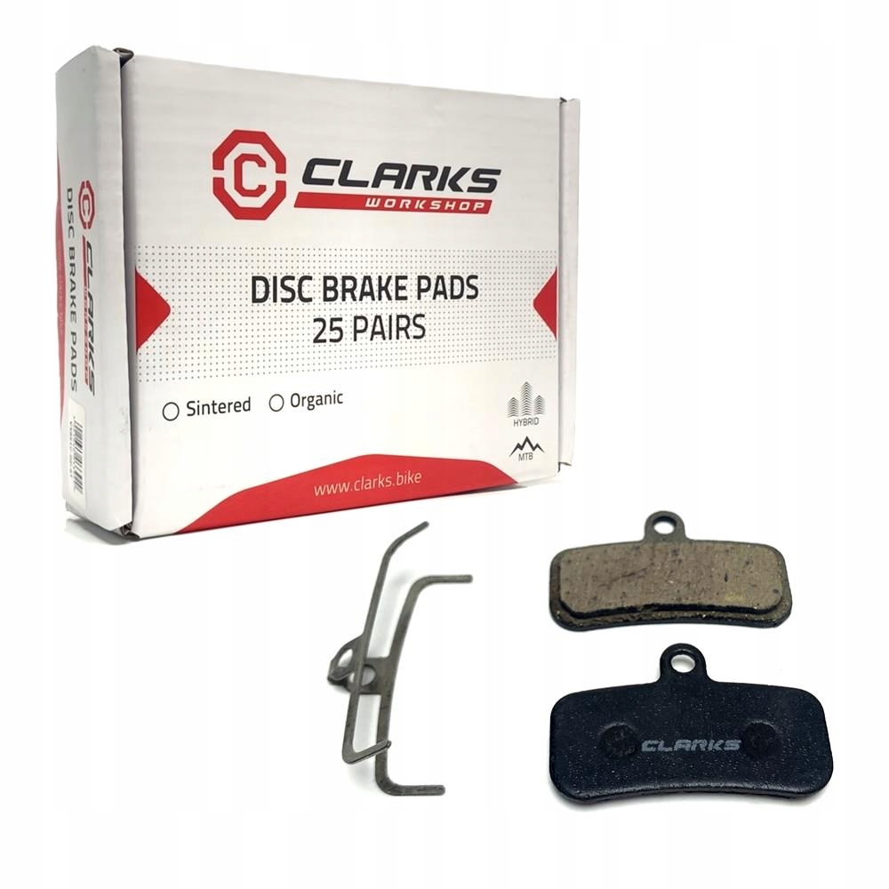 

Klocki hamulcowe Clarks VX851 zamiennik D01S D03S