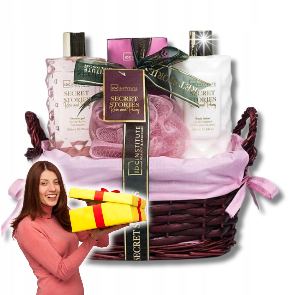 dla Kobiety dziewczyny Zestaw kosmetyków Spa Koszyk Prezentowy