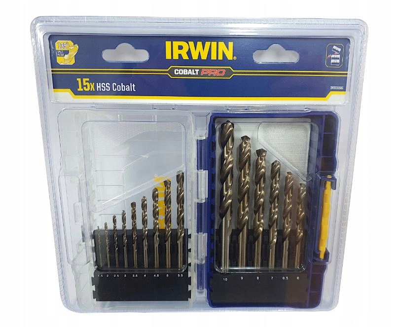 Sada Vrtáků Do Kovu Hss Pro Cobalt 1.5-10 MM 15 Kusů I-IW3036501