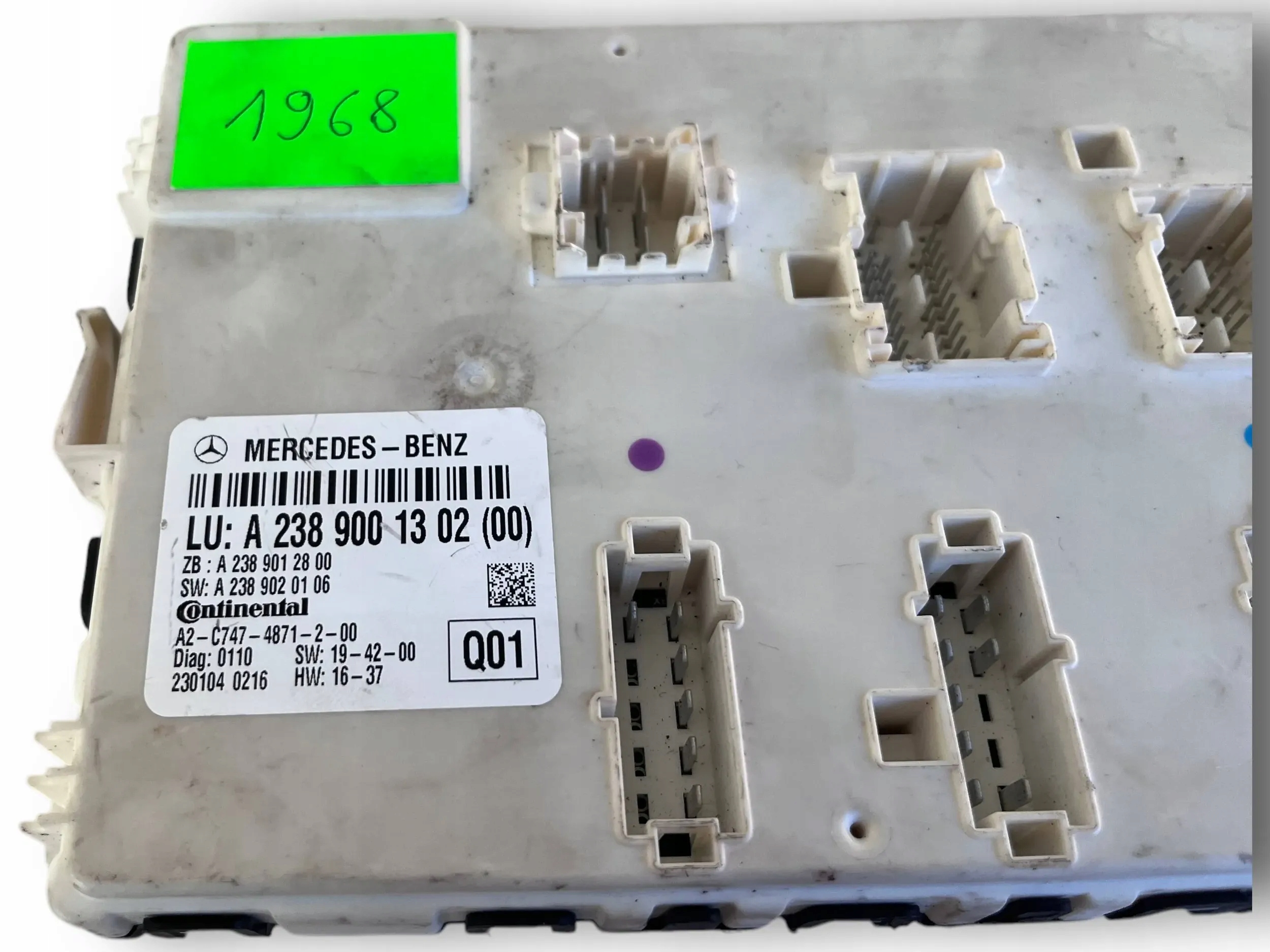 MERCEDES E KLASA COUPE W238 control unit roofs 2389001302 @M