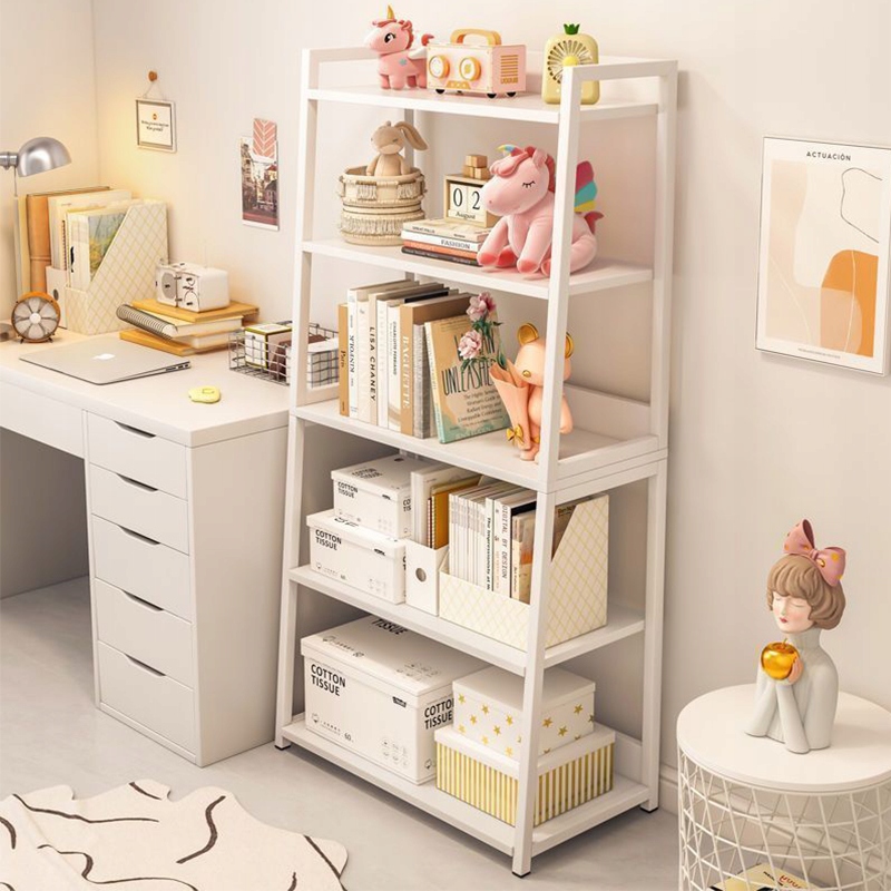 SZAFKA REGAŁ BIAŁY NOWOCZESNY DO PRZECHOWYWANIA 5 PÓŁEK OTWARTY 60CM Szerokość mebla 60 cm