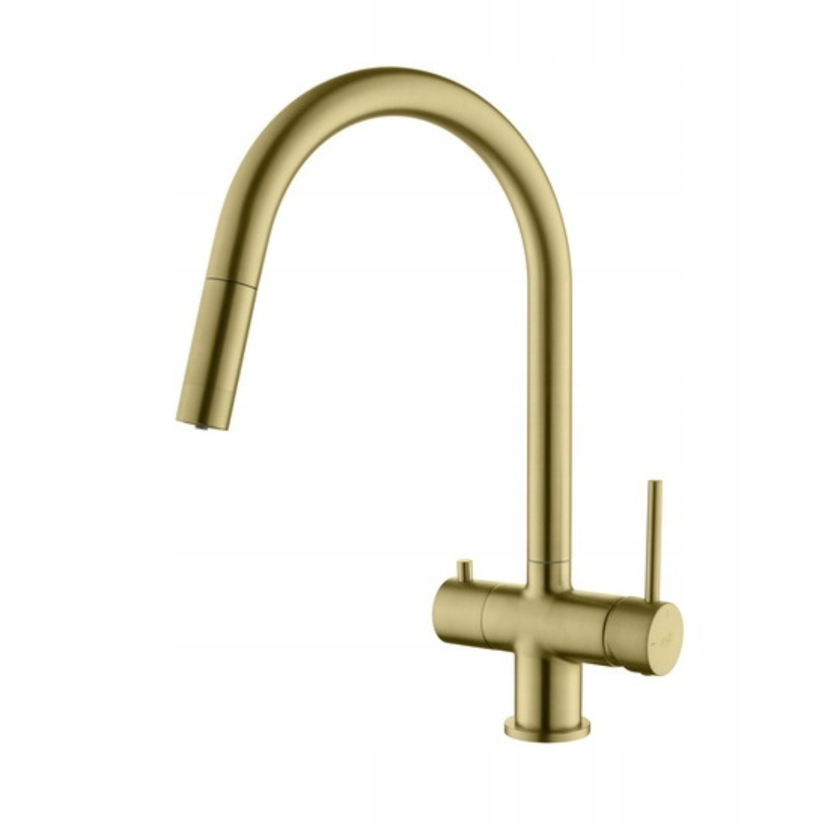 Kuchynská trojcestná batéria Blue Water Cyrus starožitná mosadz