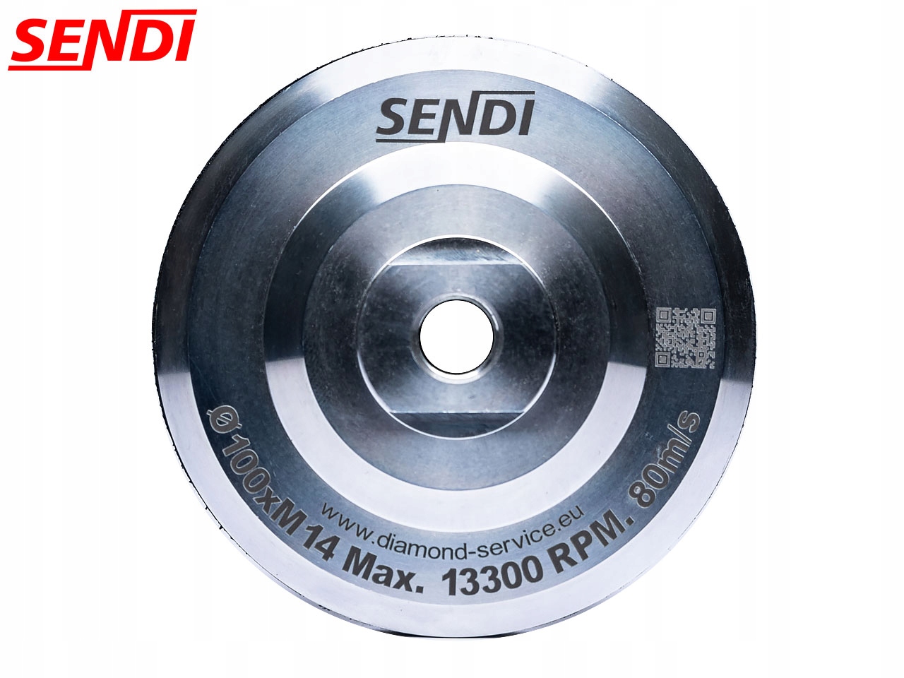 Adapter aluminiowy Ø100 na rzep M14