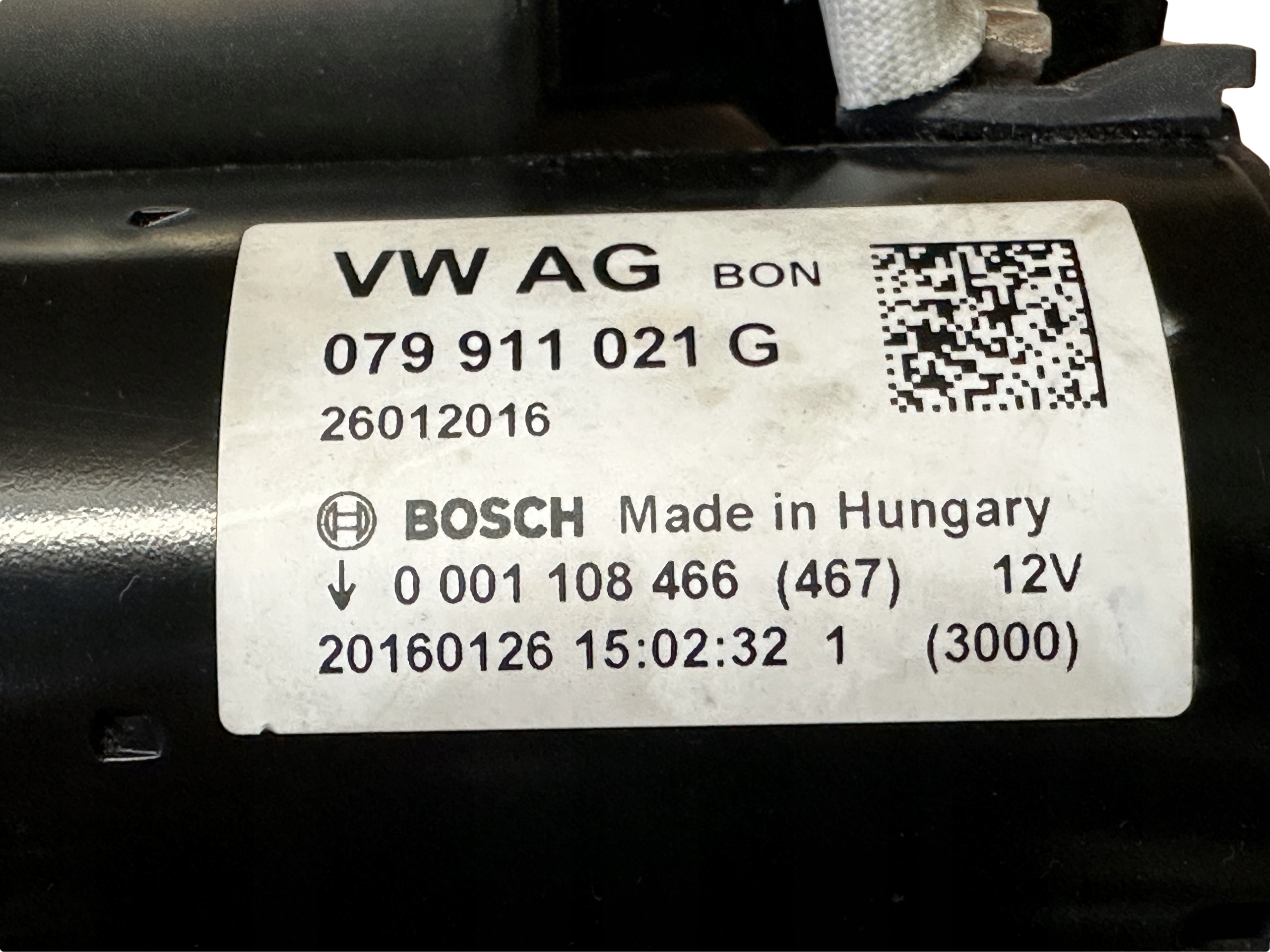 AUDI VW startér 079911021G