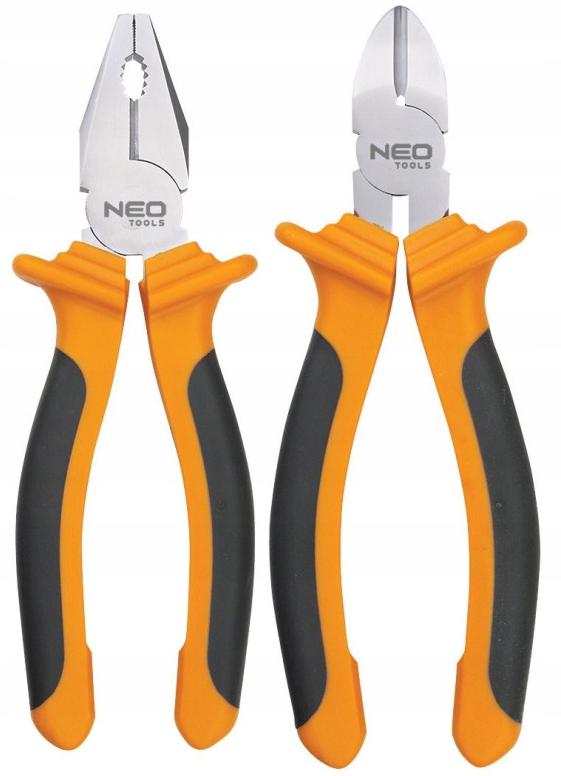 Neo Tools Sada Kleští Kleště 160 MM Kombinačky, Boční Kleště
