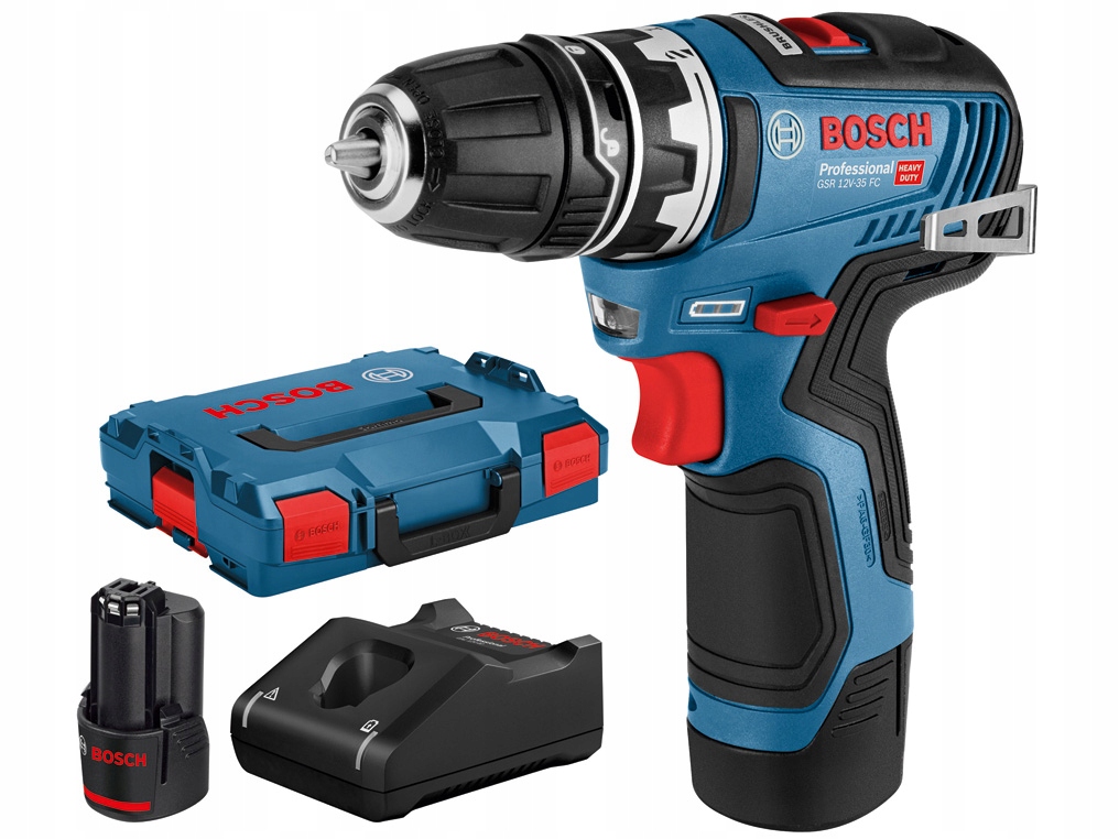 Bosch Wkrętarka Gsr 12V-35 Fc +gfa 35/20Nm 2x3.0Ah Lb B06019H3001