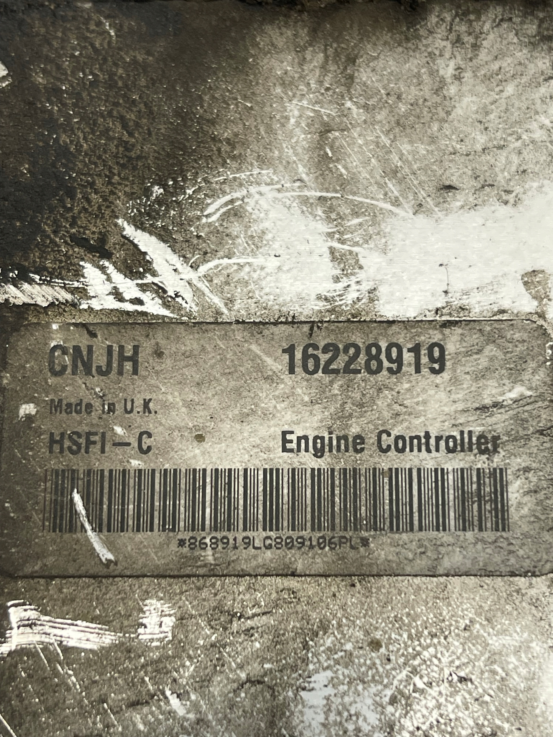Computer DES MOTORS Opel OE 16228919
