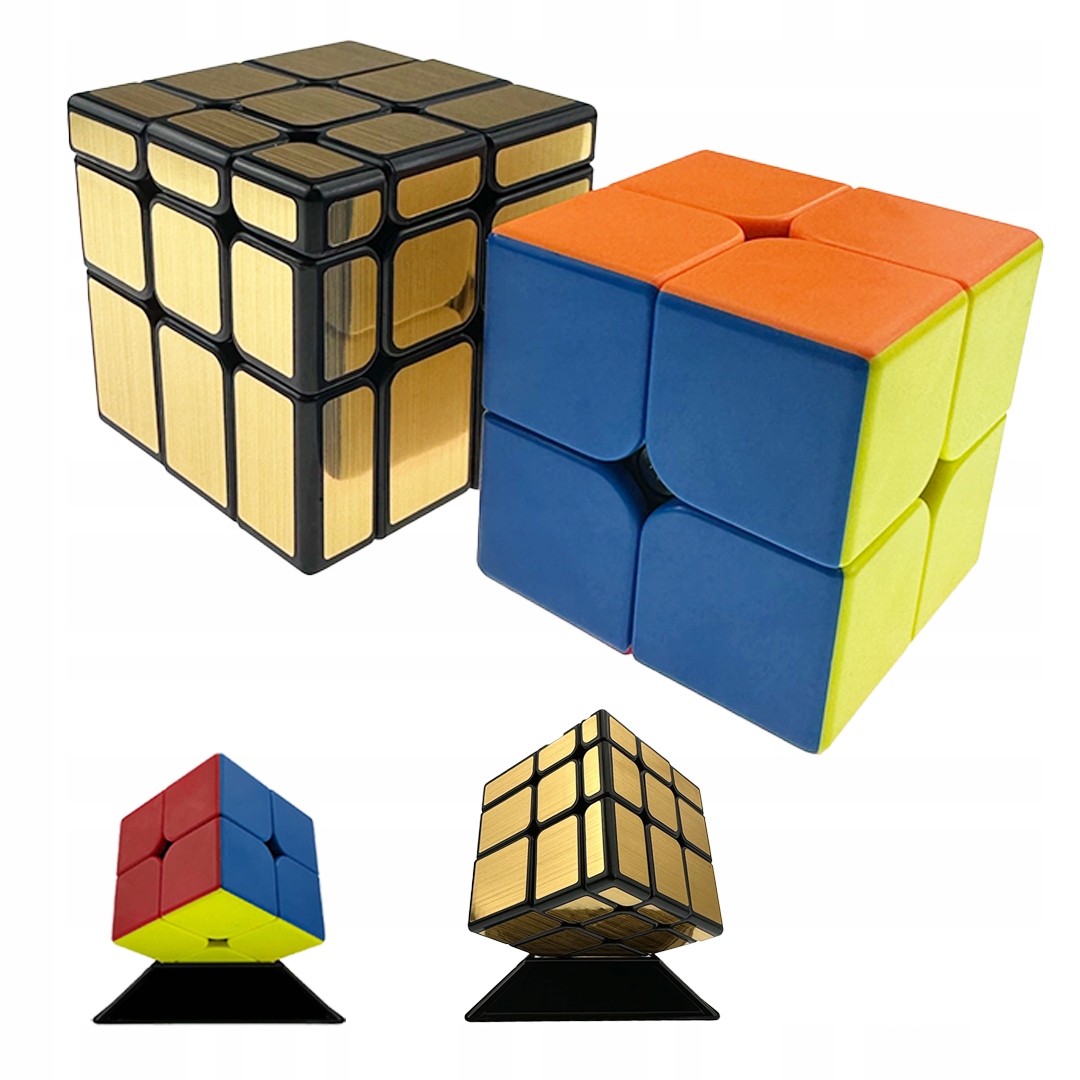 ZESTAW Kostka 2x2 + Mirror G ORYGINALNA + GRATIS