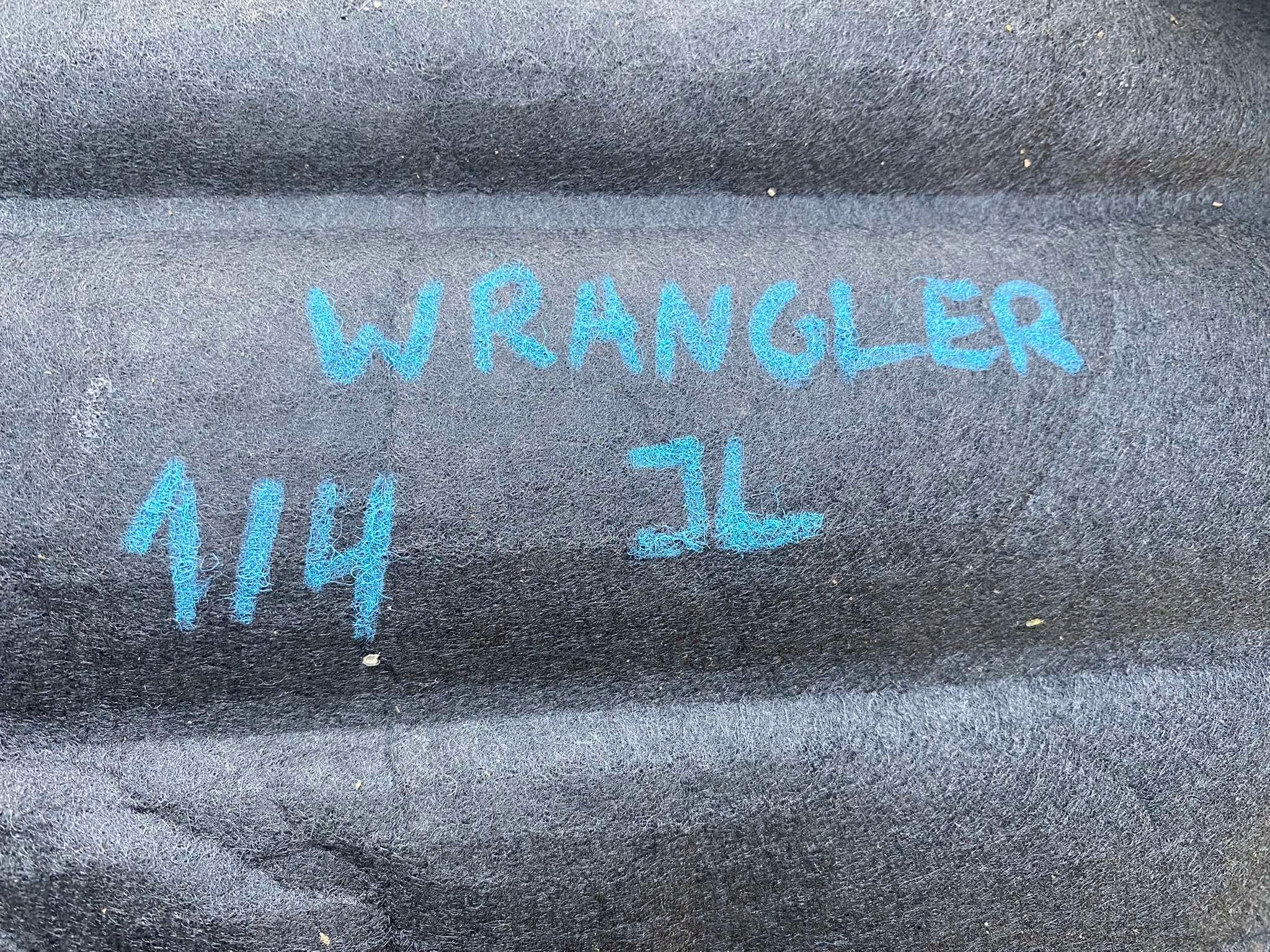 WRANGLER JL ковер