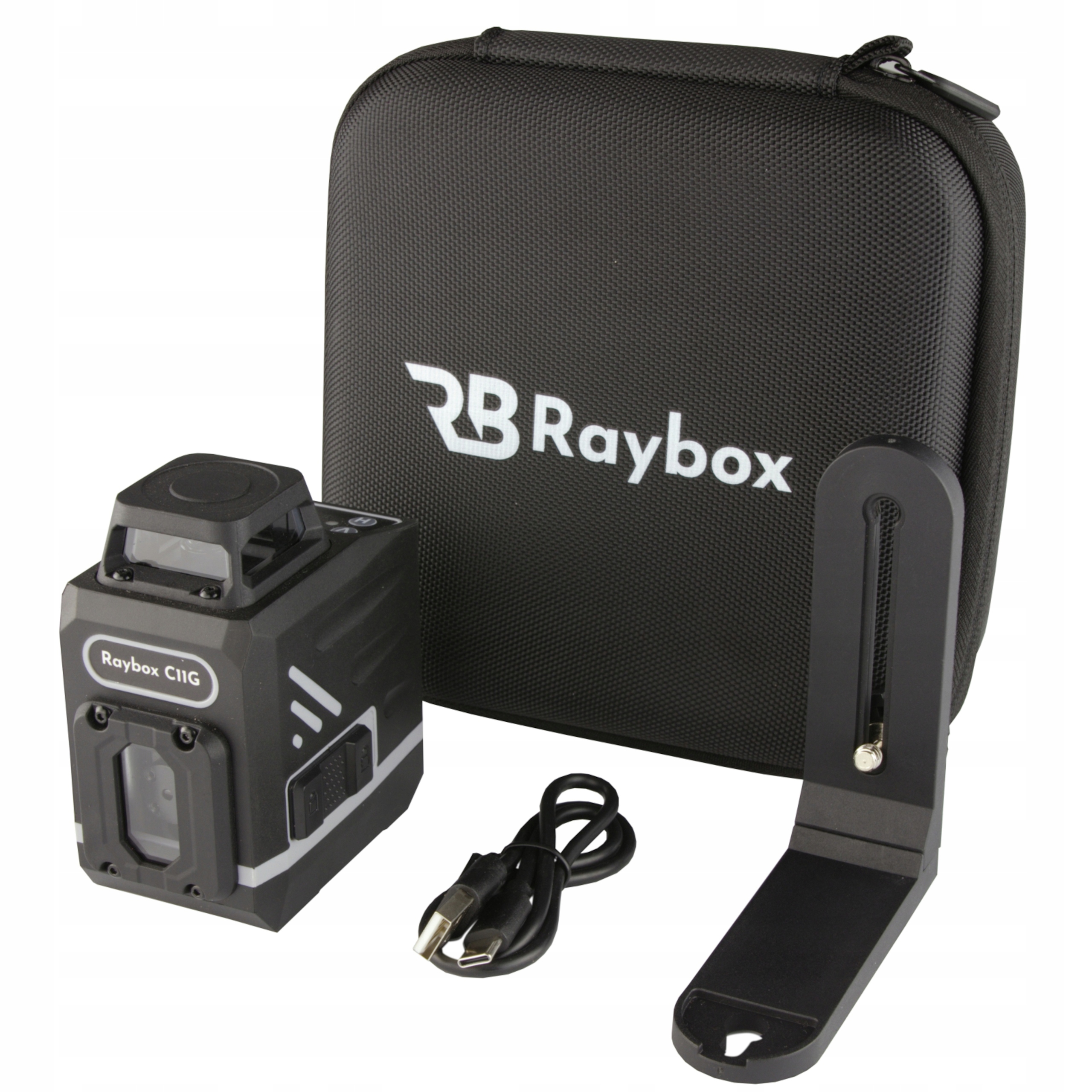 Lineární laser Raybox C11G pro určení úrovní 360 a pravých úhlů