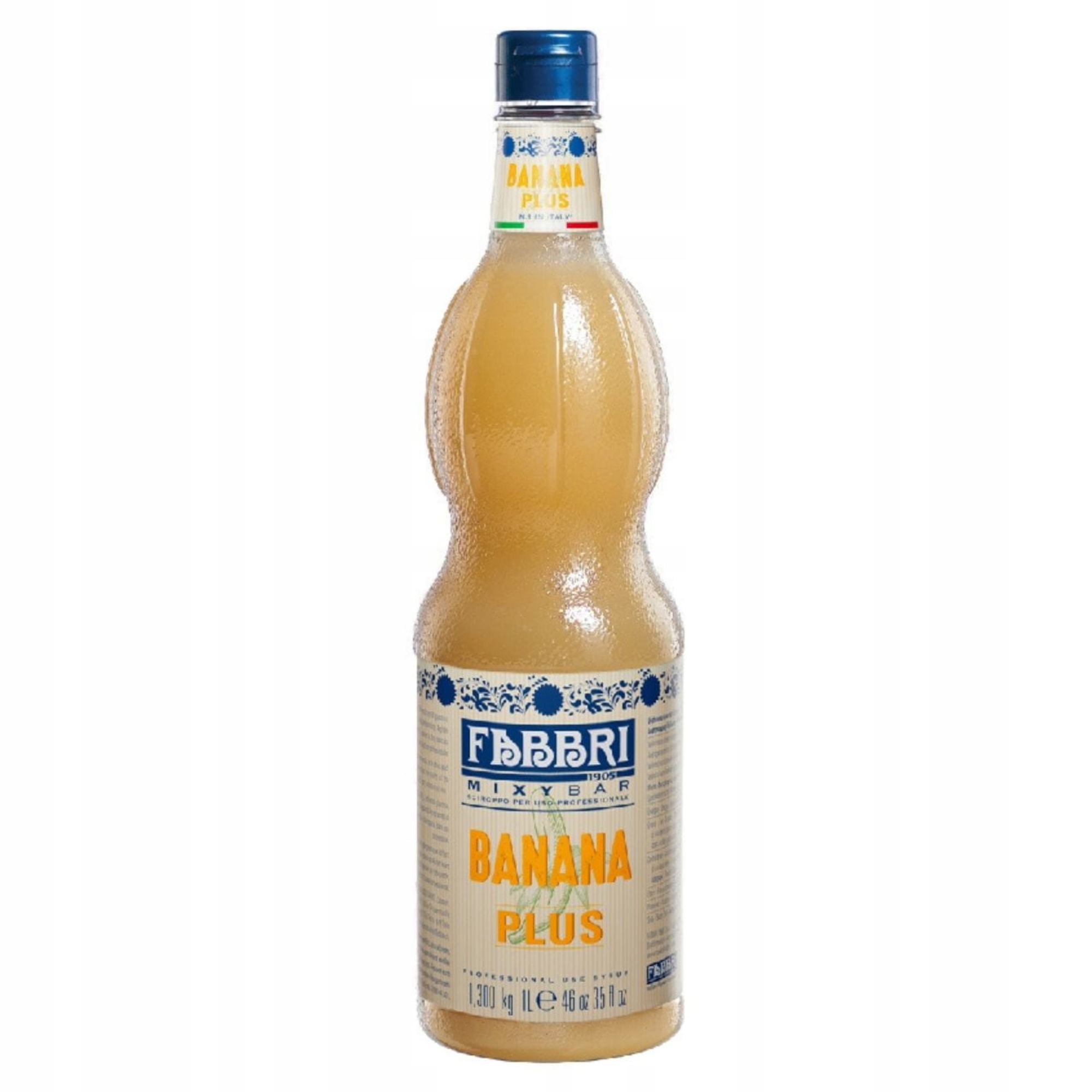Fabbri Włoski Syrop Barmański Bananowy Plus 1000 ml