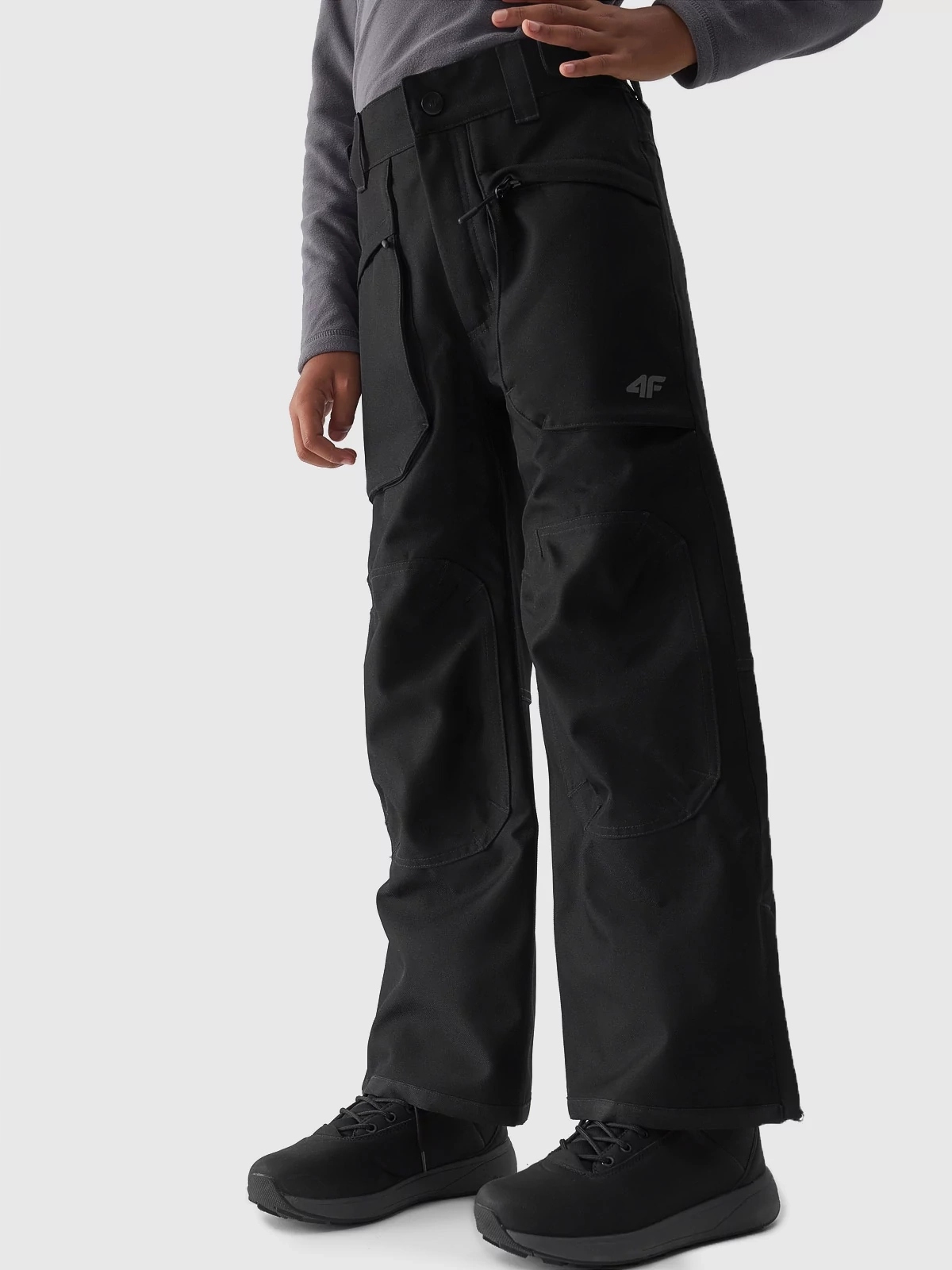 SPODNIE JUNIORSKIE NARCIARSKIE 4F BEZ SZELEK 146 Rozmiar (new) 146