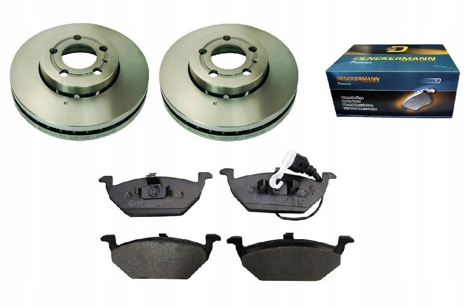 Kotouče Kostky Vw Golf IV Polo 9N Bora 256MM Přední