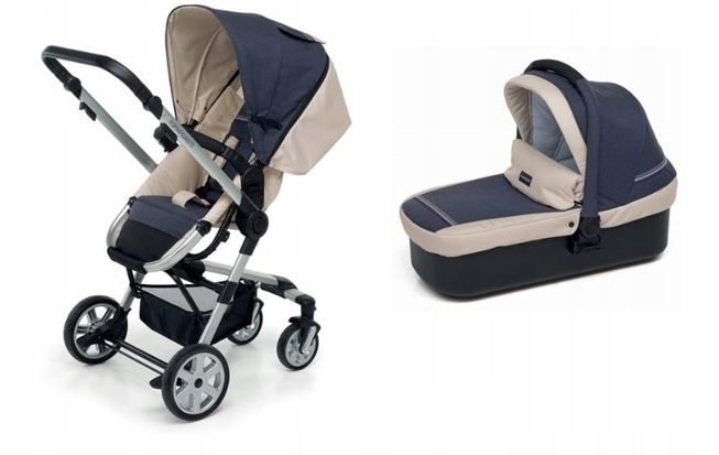 Wózek 2w1 Supertres Denim Perla- Foppapedretti