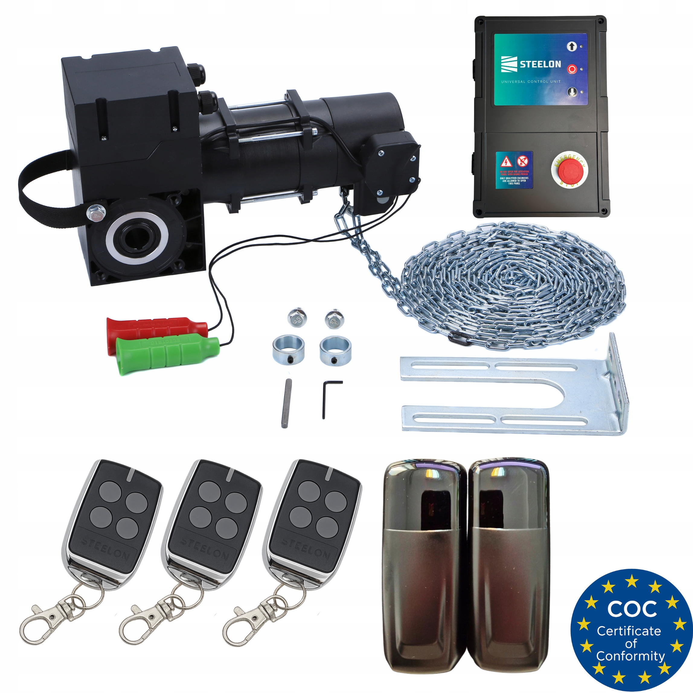 Pohon Steelon Indus Ind 70 DC pre priemyselné garážové brány