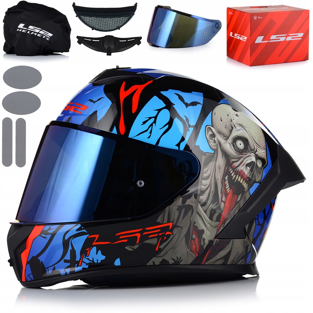 Motocyklová Prilba LS2 FF820 Rapid III System Pinlock Ecer 22.06 2x Sklo