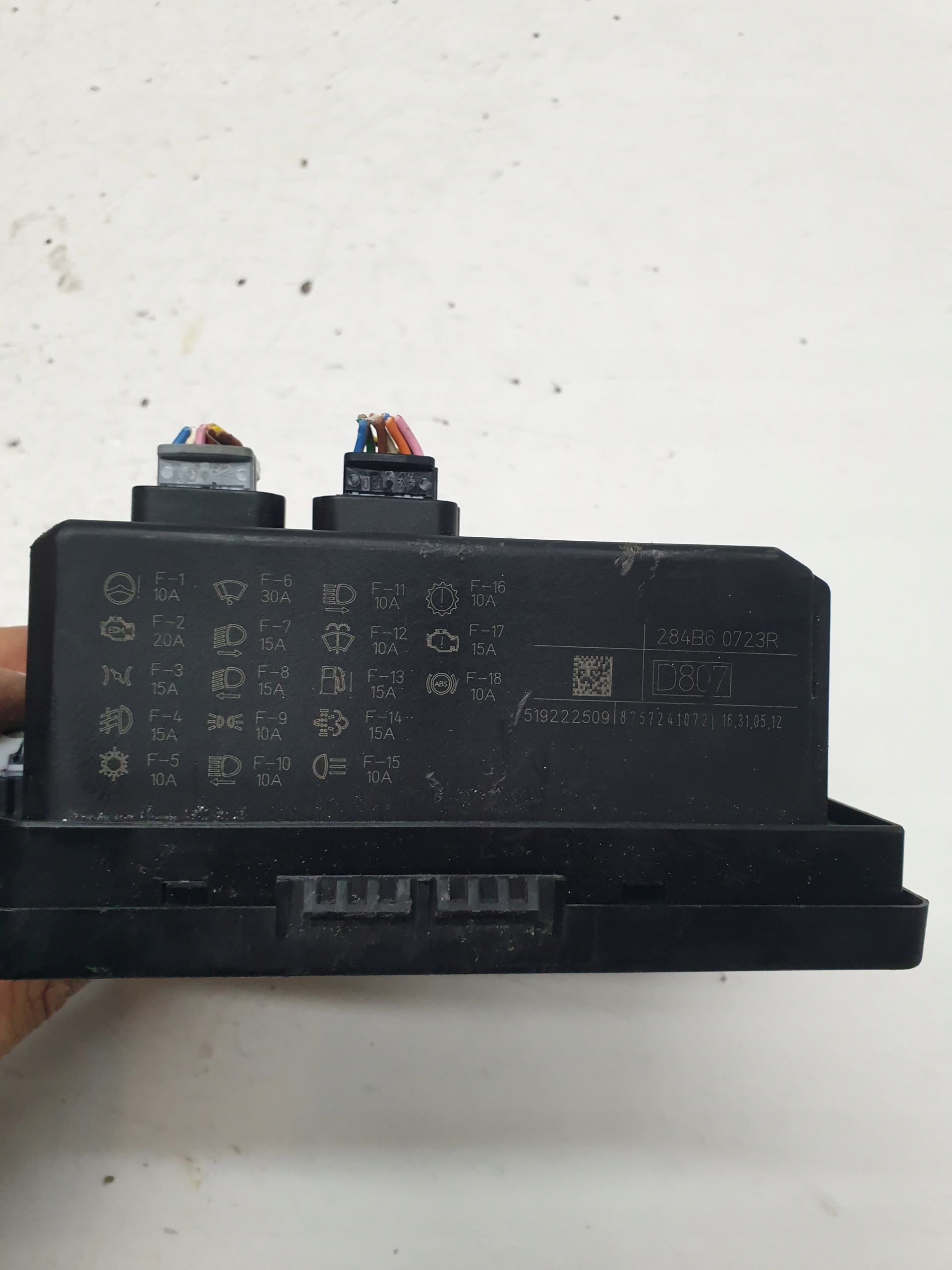 модуль renault KOLEOS 2.0 CDI 284B60723R