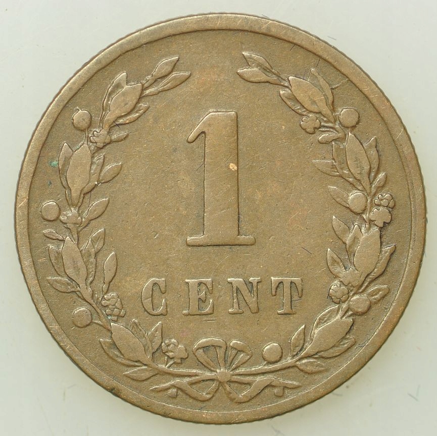 Holandia - 1 cent 1878