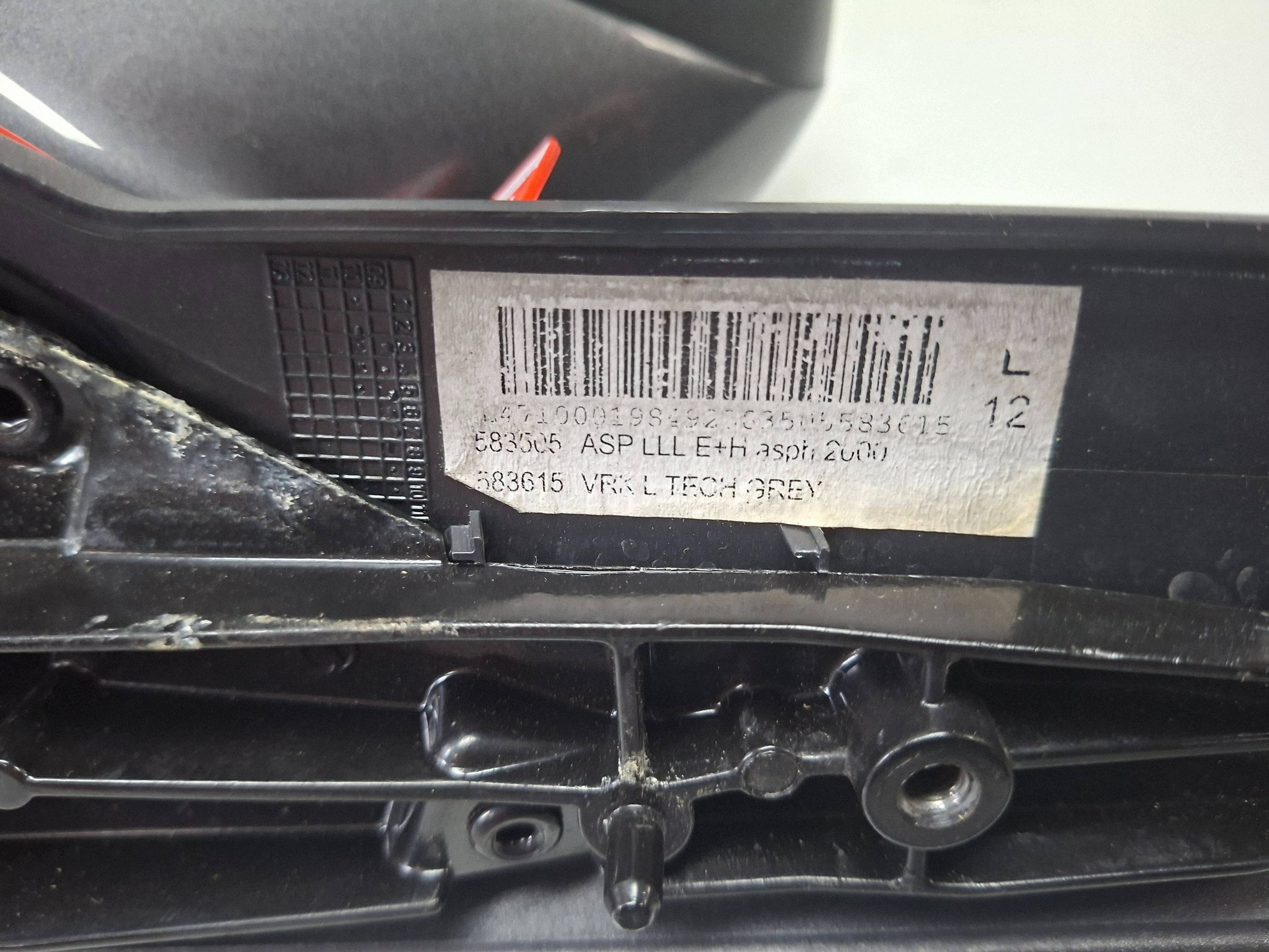 mirror left 5 PIN OPEL ASTRA J 2009