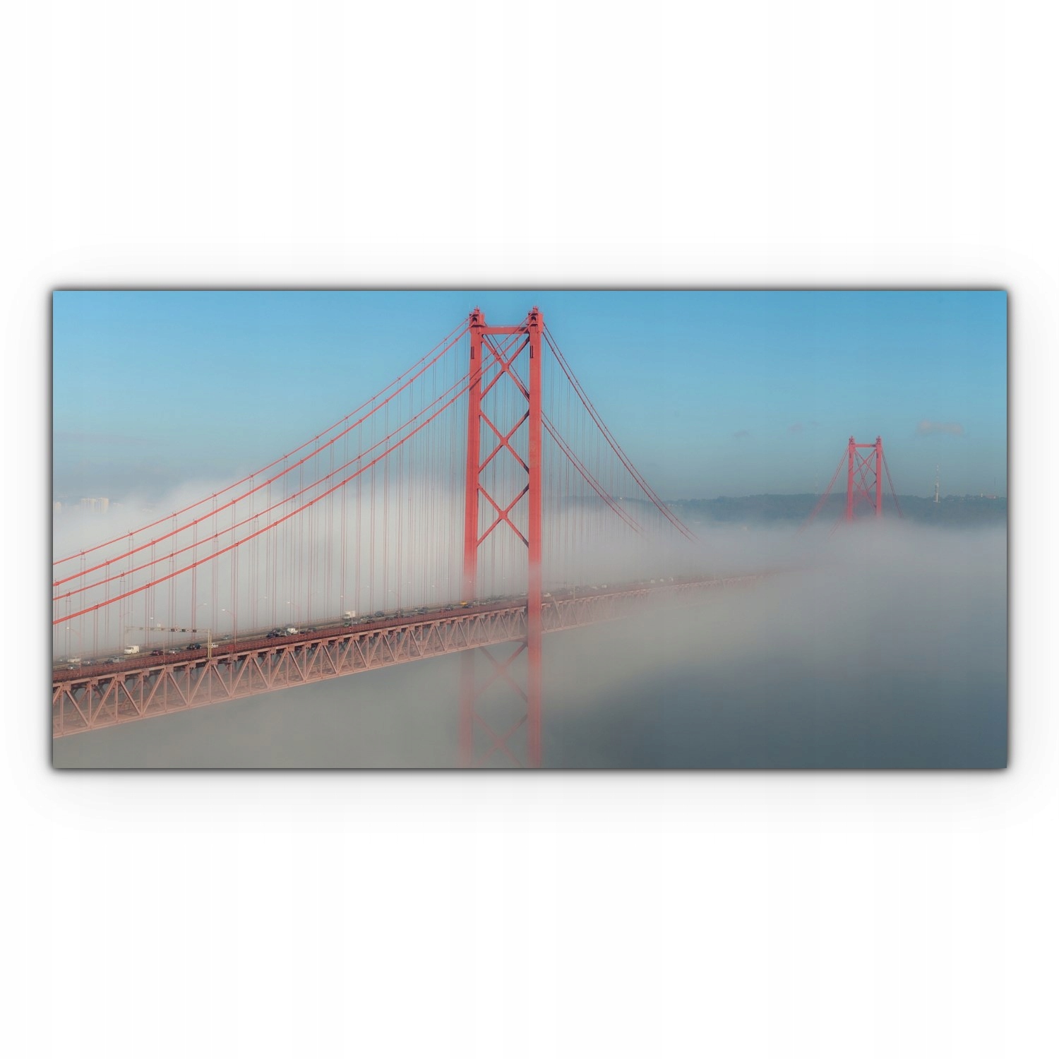 

Obraz Canvas dekoracja 140x70 Lizbona Most Miasto