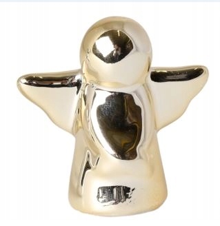 ANIOŁEK ANIOŁ CERAMICZNY ZŁOTY MINI 5X2,5X5 CM