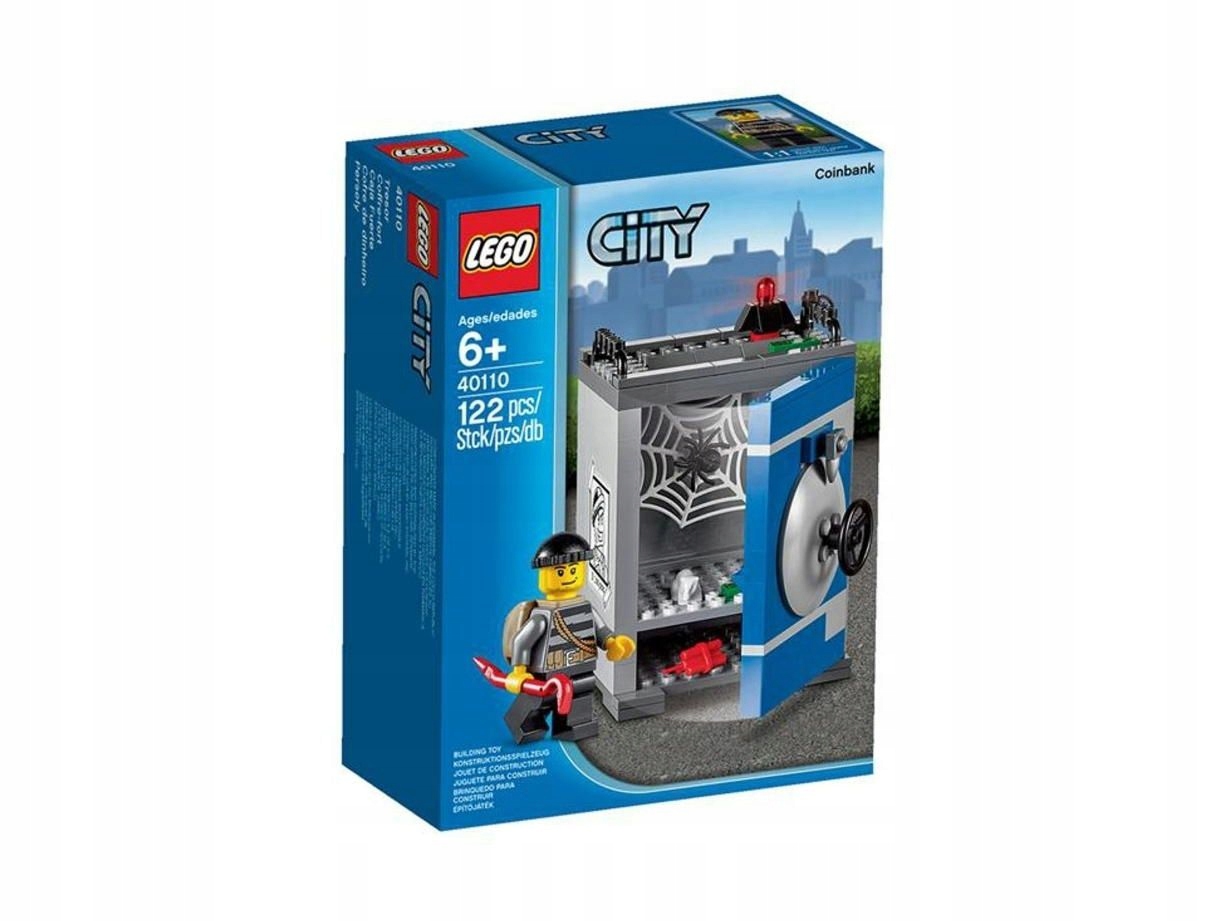 

Lego 40110 City Skarbonka Nowe Zestaw z 2014 roku!