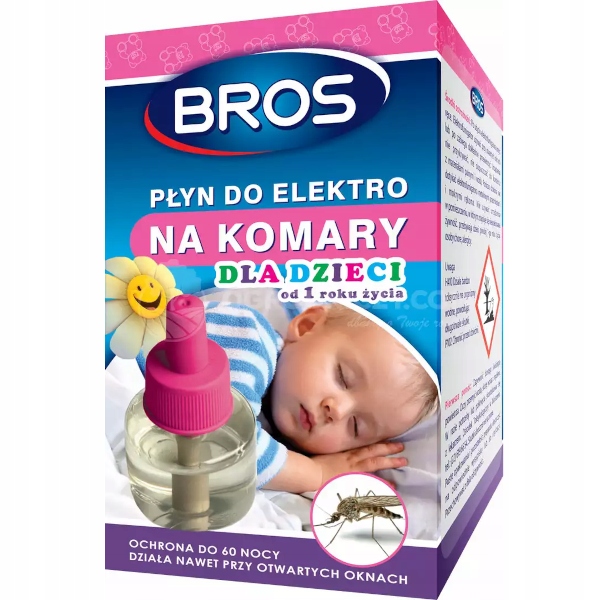 

Bros Płyn do Elektro na komary dla Dzieci 40ml