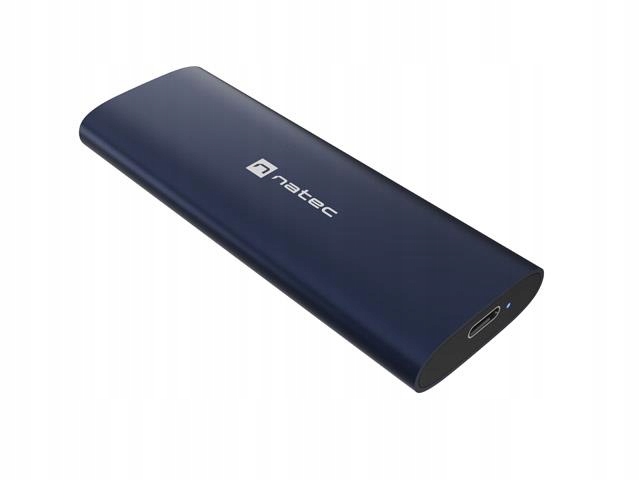 Natec Obudowa Ssd zewnętrzna Rhino M.2 Nvme Usb-c 3.2 steel navy