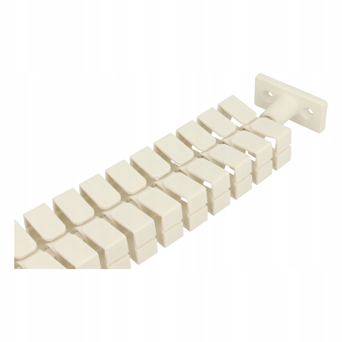 Maskownica kręgosłup pionowy organizer kabli osłona L-1300 biały Marka Inna