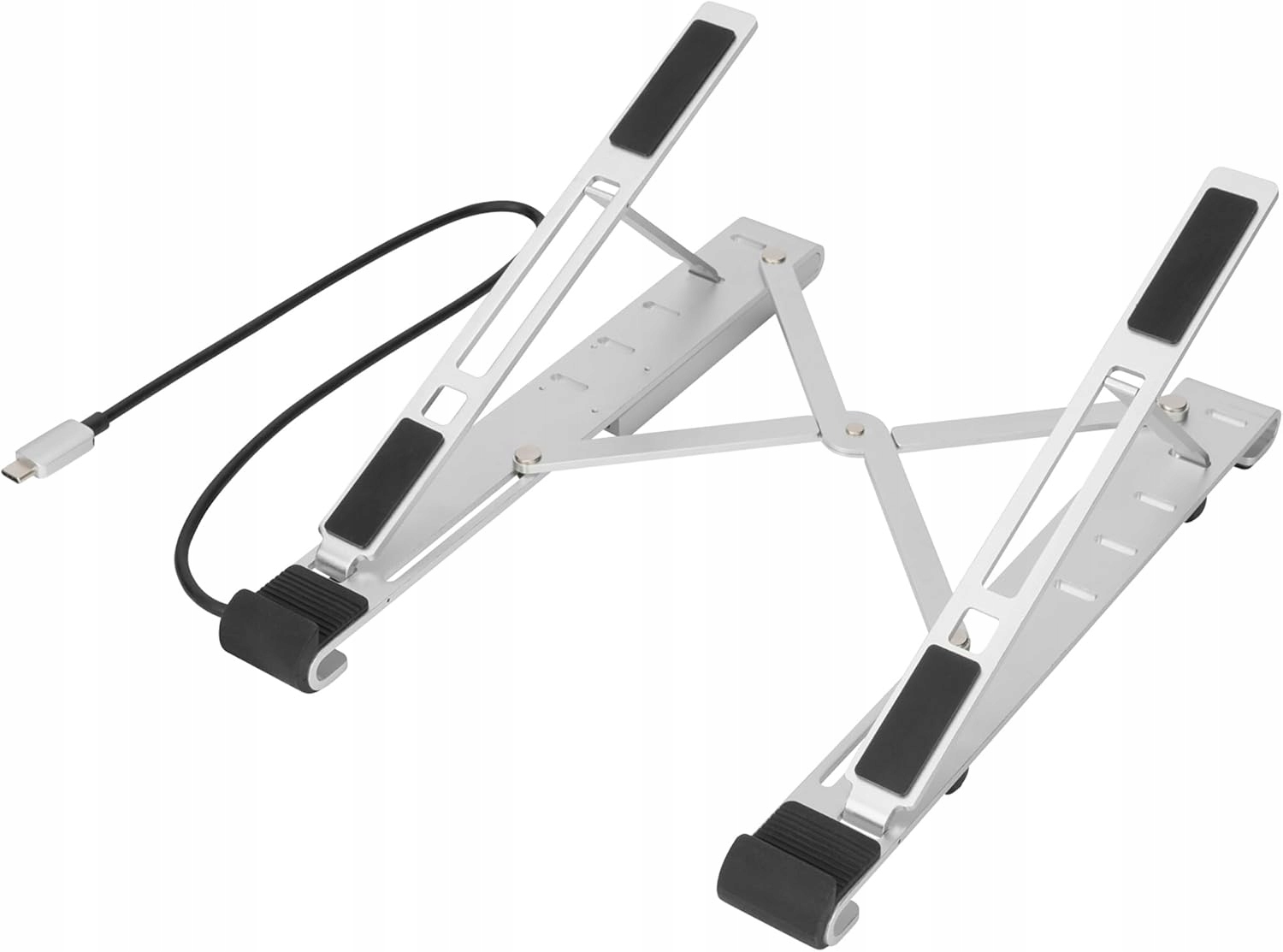 Podstawka Składana Pod Laptopa Hub 4x Port Usb-a 1x Portusb-c Digitus