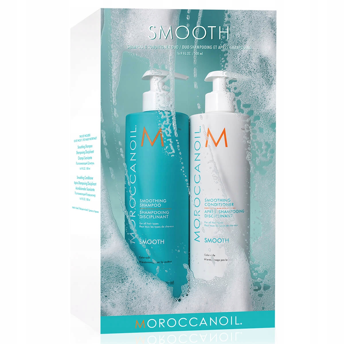 

Moroccanoil Smooth Duo zestaw wygładzający 500ml