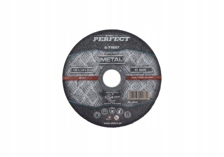 

Stalco Tarcza Metal Płaska 230x1,9 Perfect S-716