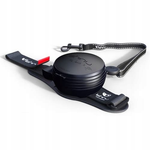 Levně Lishinu3 vodítko Bungee černé velikost M (8-12kg)