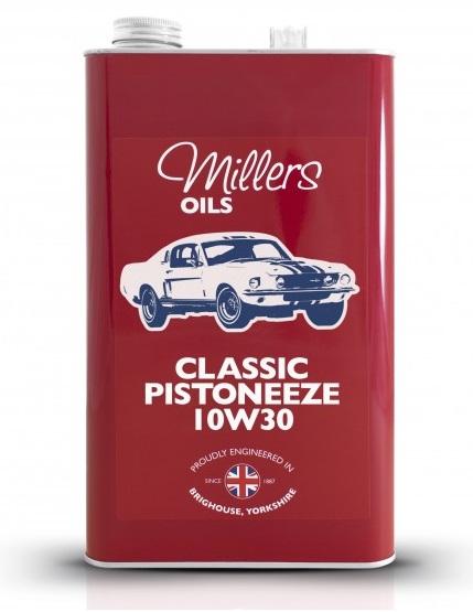 

Millers Oils Pistoneeze Classic 10W30 5L do klasyk