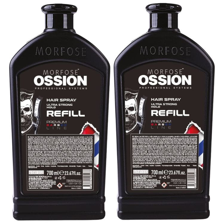 2X Morfose Ossion Lak Na Vlasy Ultra Strong Hold Refill 700 ML