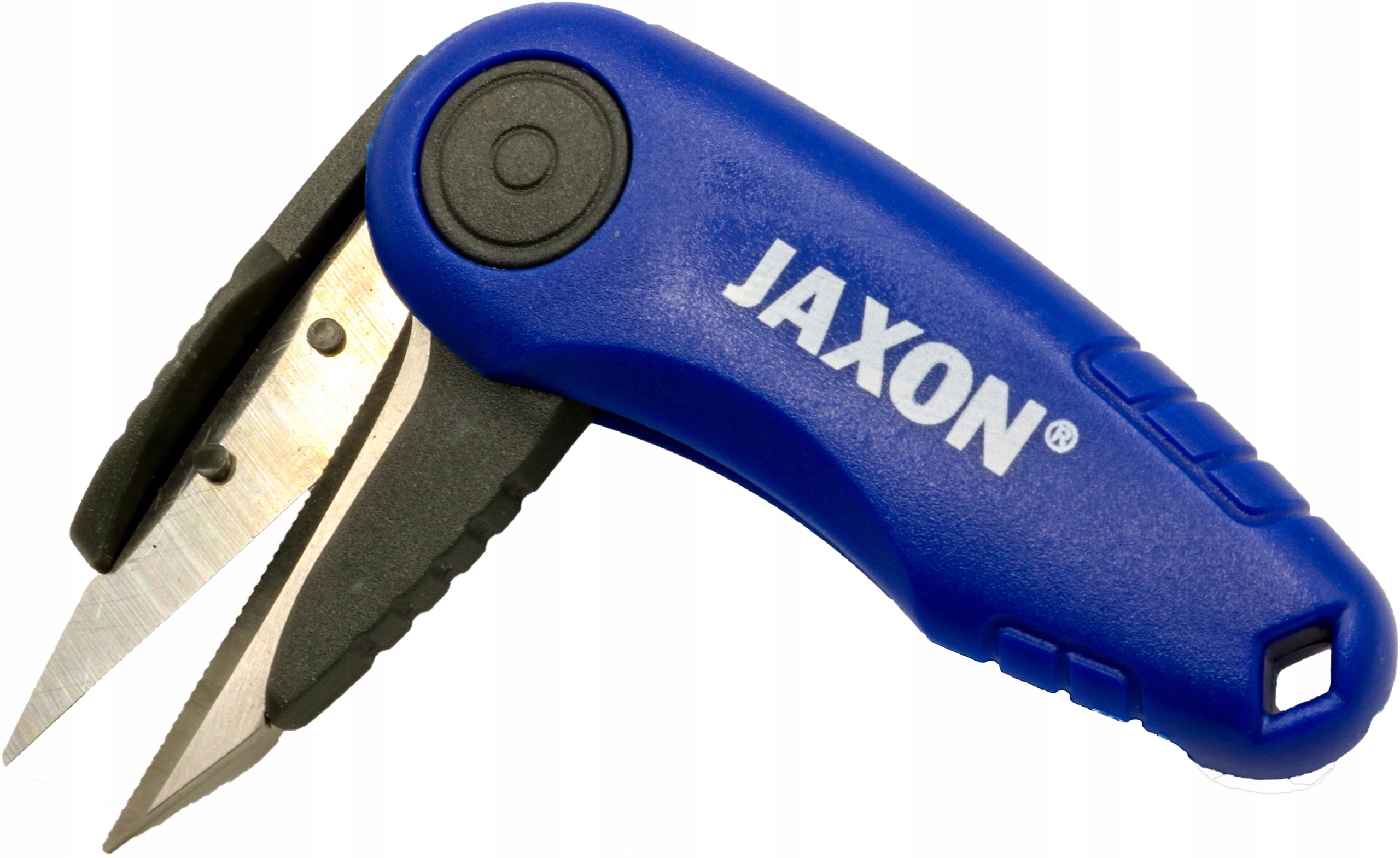 NOŻYCZKI WĘDKARSKIE DO ŻYŁKI PLECIONKI JAXON Kolor dominujący odcienie niebieskiego