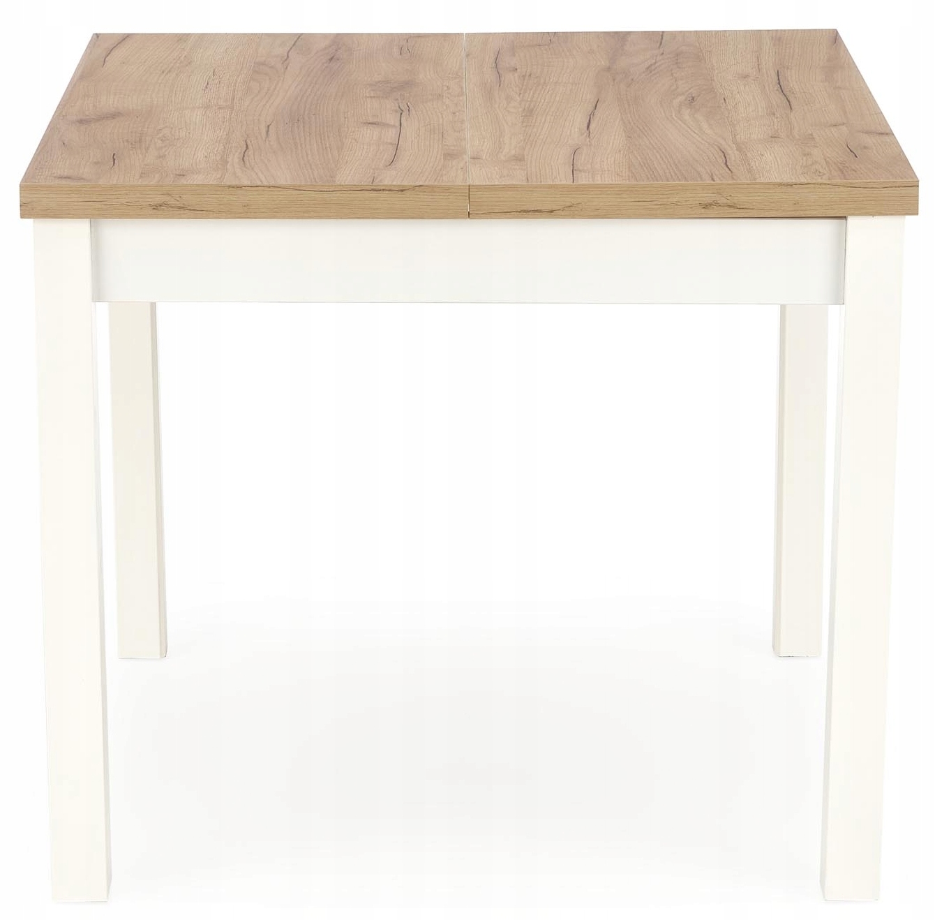 Stół kwadratowy ROZKŁADANY 90x90 TIAGO KWADRAT DĄB CRAFT BIAŁY Halmar Marka Halmar