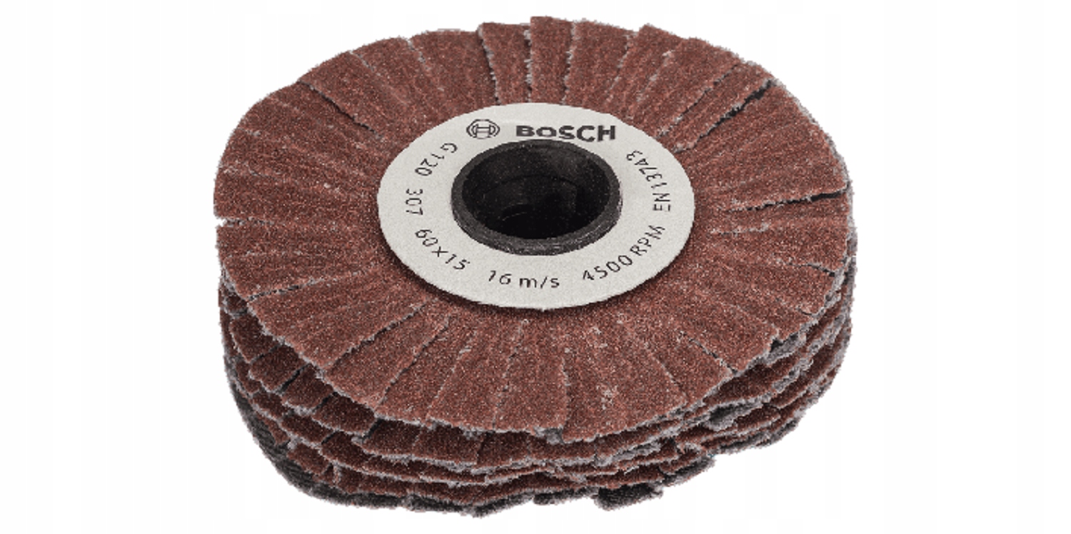 

Bosch Wałek szlifierski elastyczny 15 mm P120