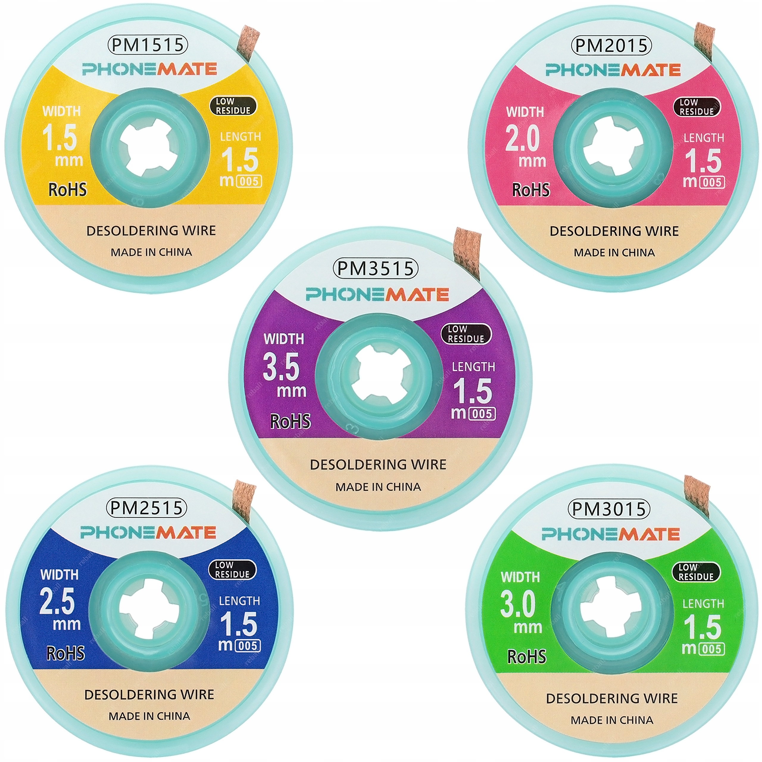 Оплетка для олова Reball 3,0 мм 3 мм x 3 м