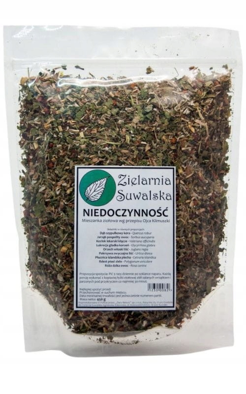 

Zioła Niedoczynność 450g Zielarnia Suwalska