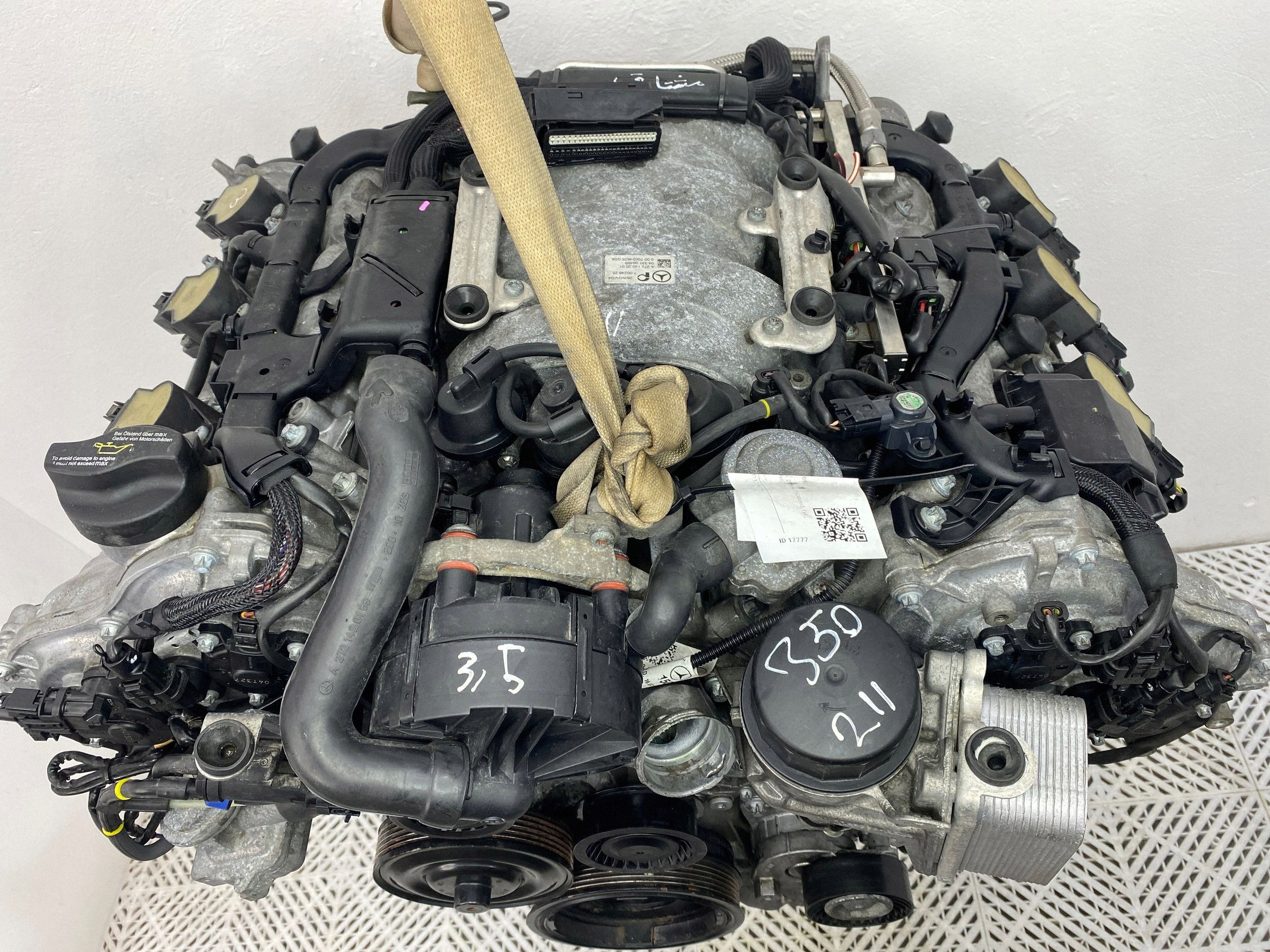 engine complete 272964 Mercedes E350 W211 272KM V6 3.5 272.964