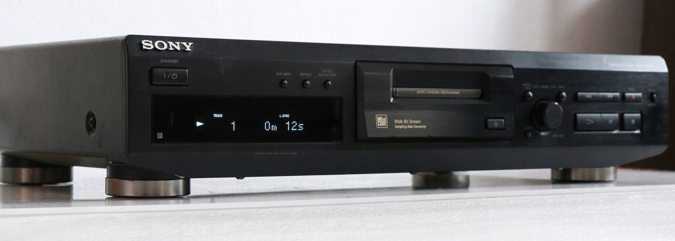 ■SONY　MDS-JE330 MDレコーダー Odtwarzacz MiniDisc Sony MDS-JE330 czarny • Cena, Opinie