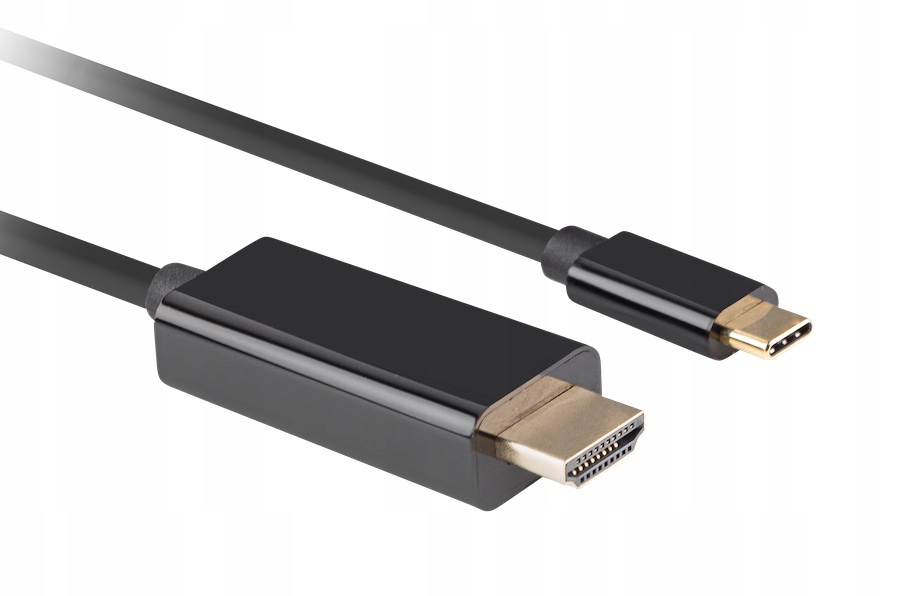 Kabel USB-C(M)-> HDMI(M)1M 4K 60HZ czarny