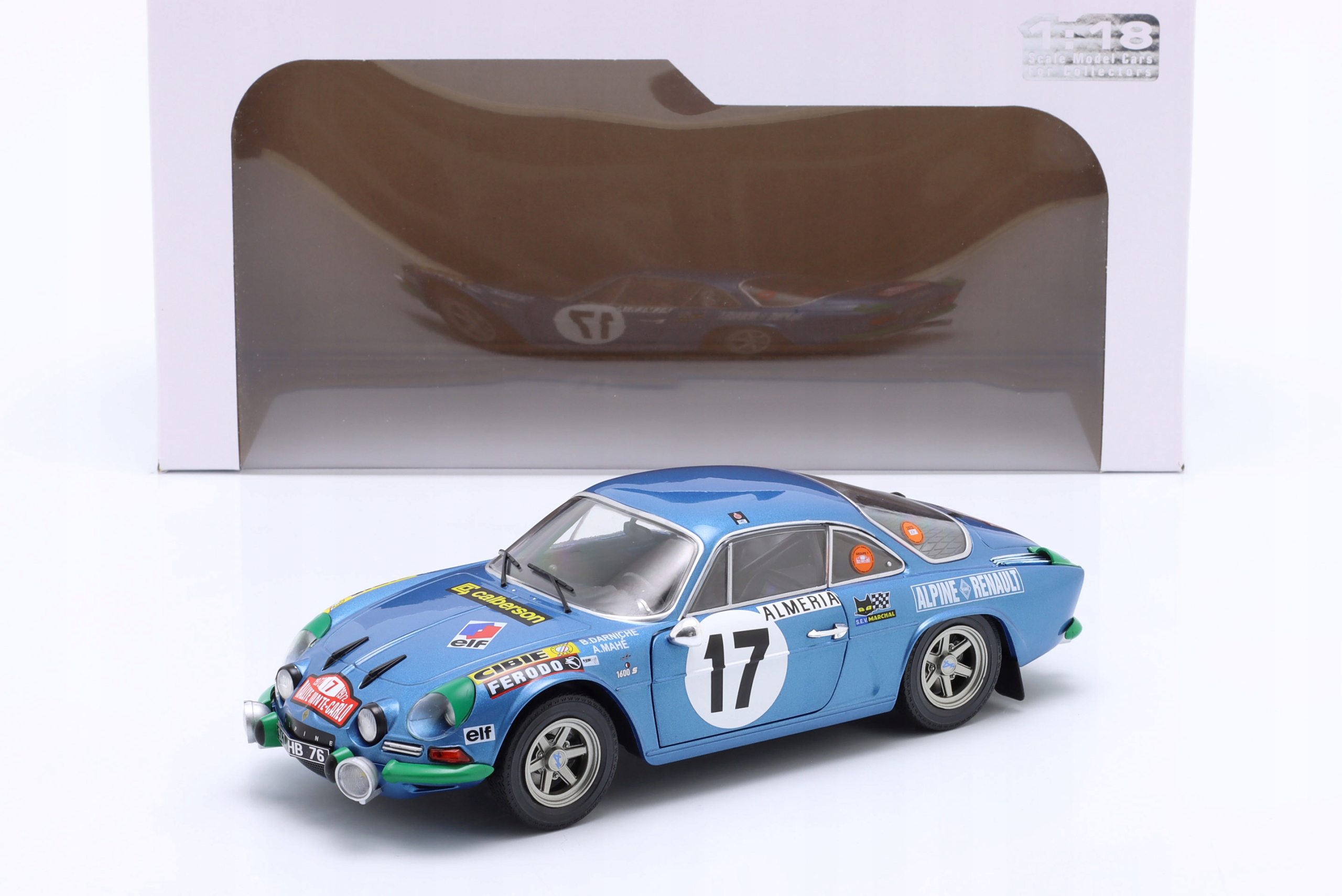 Solido Alpine A110 #17 Darniche Monte Carlo72 1:18
