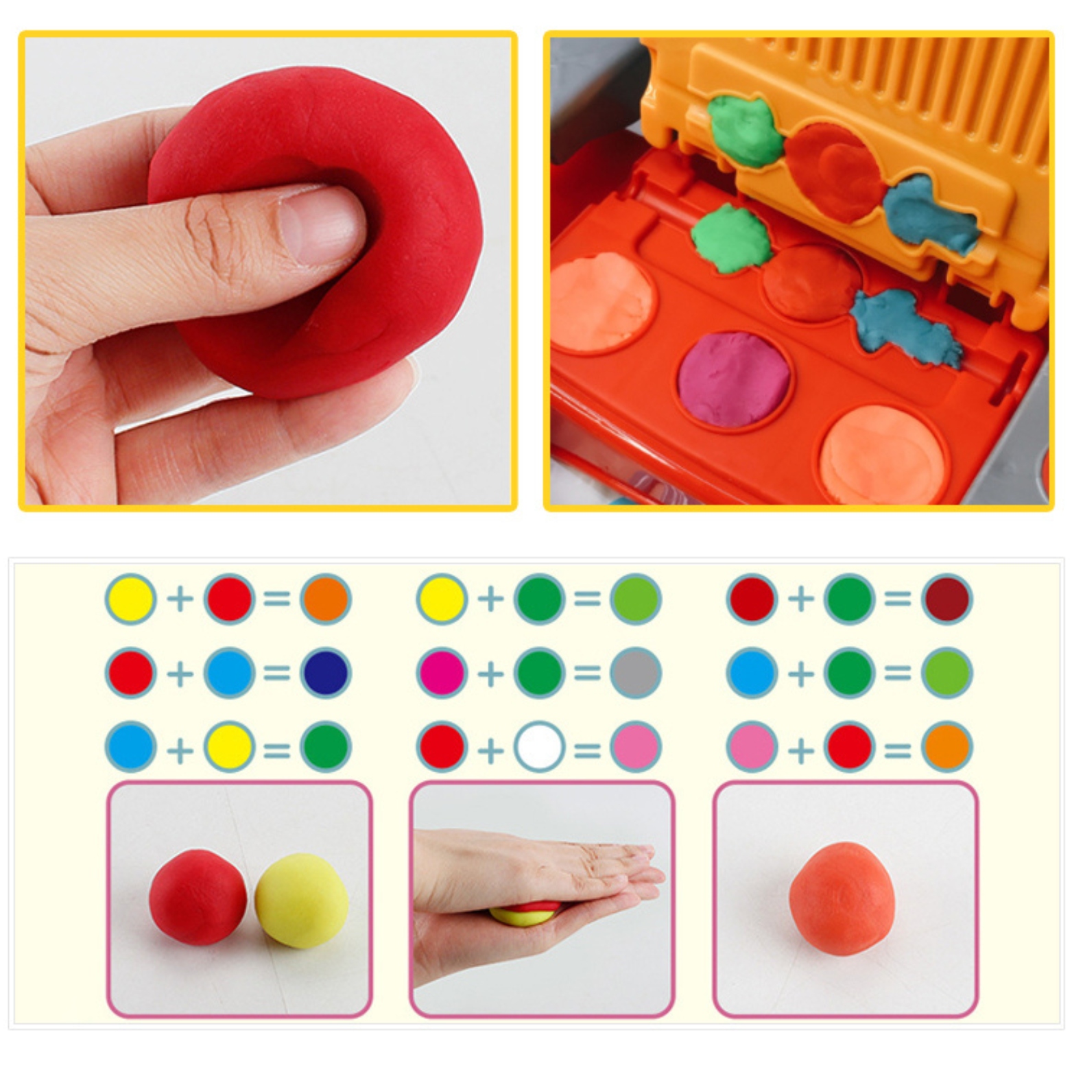 CIASTOLINA MASA PLASTYCZNA CIASTO MAKARON ZESTAW KREATYWNY MASZYNKA BURGER Wysokość produktu 40.5 cm