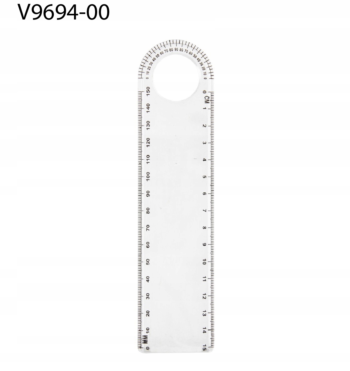 100 x Linijka, lupa, kątomierz z TWOIM NADRUKIEM Marka Creoline