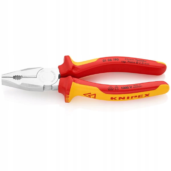 Kombinačky Knipex 190 mm 01 06 190