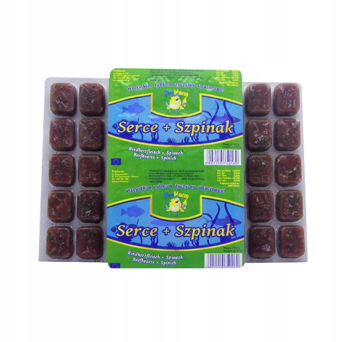 

Serce szpinak mrożone- blister 100g