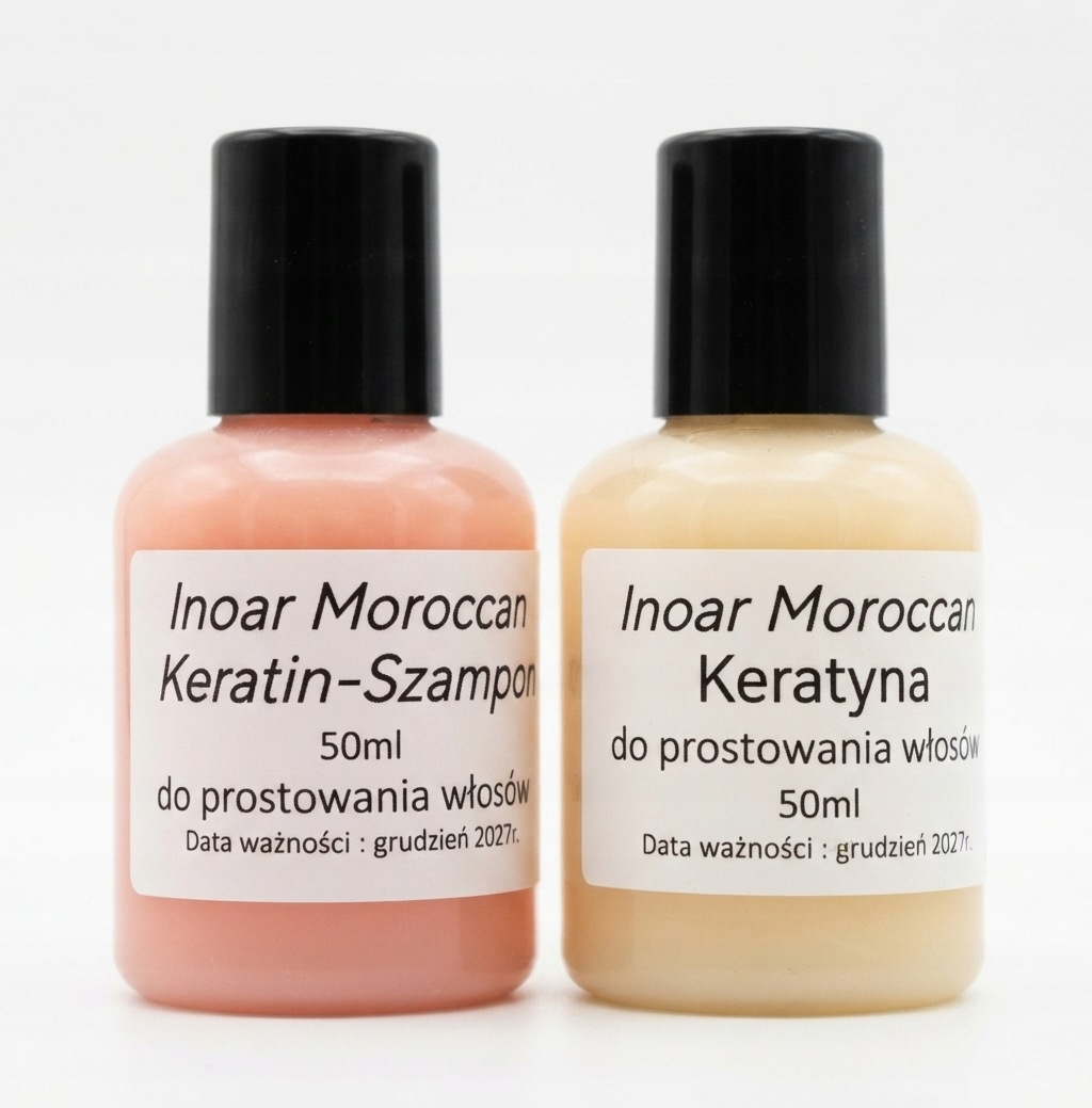 Set 2x50 ml Inoar Keratin Šampon pro keratinové narovnání
